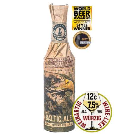 Bia "giấy" Đức Baltic Ale 7.5% - Chai 330ml
