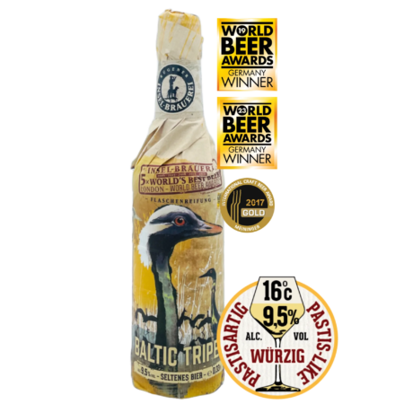 Bia "giấy" Đức Baltic Tripel Ale 9.5% - Chai 330ml