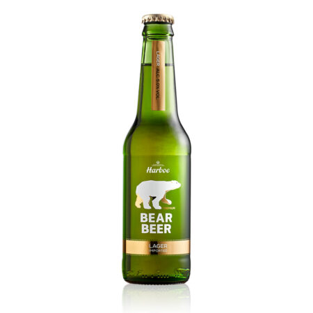 BIA GẤU BEAR BEER LAGER 5% CHAI